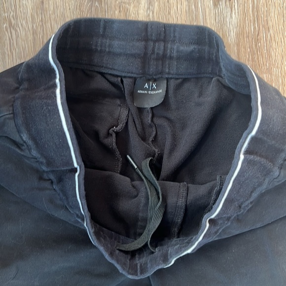 Armani Exchange Black Sweatpants - Picture 3 of 7